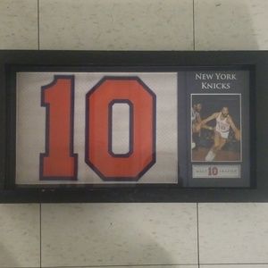 Walt Frazier vintage picture frame